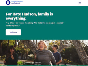 Kate Hudson joins Weight Watchers