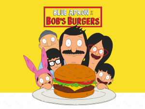 Blue Apron and Bob's Burger Partner