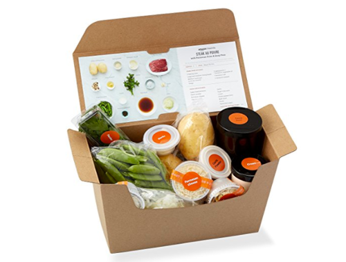 Open Amazon Meal Kit