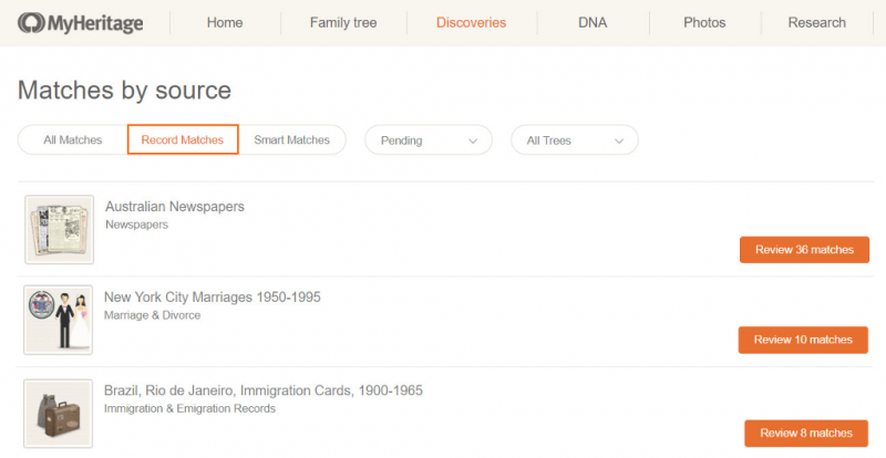 MyHeritage - Review Chatter
