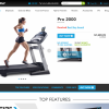 ProForm Pro 2000 Treadmill Home Page