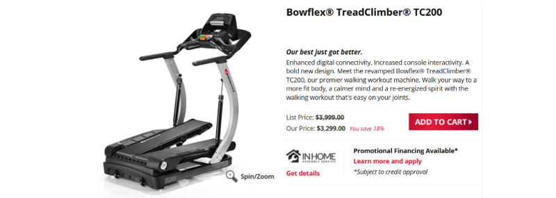 Bowflex TreadClimber TC200