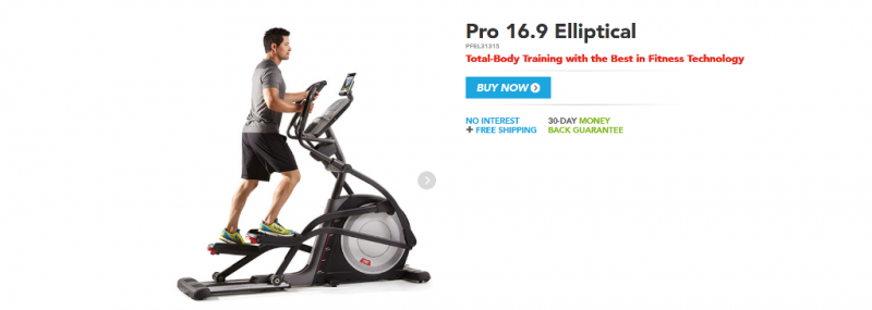 ProForm Pro 16.9 Elliptical