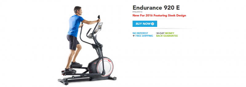 Proform Endurance 920 E Elliptical