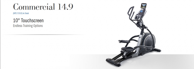 NordicTrack Commercial 14.9 Elliptical