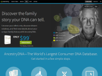 AncestryDNA Home Page