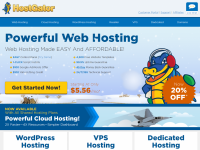 HostGator Home Page