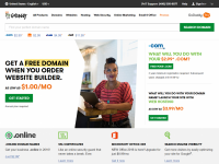 GoDaddy Home Page