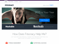 Fitocracy Home Page