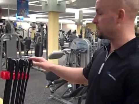 Power Rod Adjustment on a Bowflex Home Gym